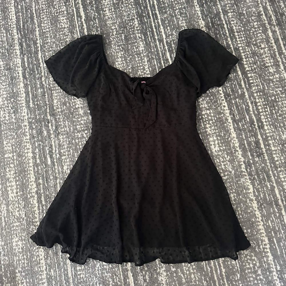 Francesca’s Black Mini Dress